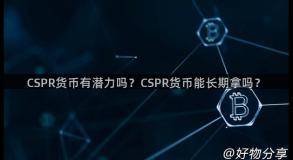 CSPR货币有潜力吗？CSPR货币能长期拿吗？