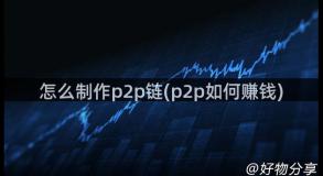 怎么制作p2p链(p2p如何赚钱)