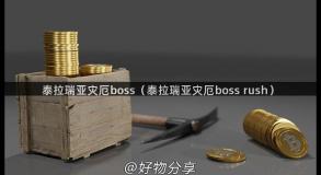 泰拉瑞亚灾厄boss（泰拉瑞亚灾厄boss rush）