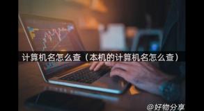 计算机名怎么查（本机的计算机名怎么查）