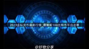 2023虚拟货币最新行情_最新前100比特币平台名单