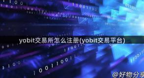 yobit交易所怎么注册(yobit交易平台)