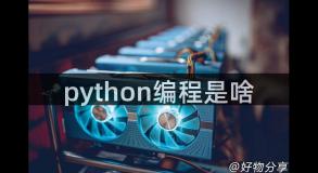 python编程是啥