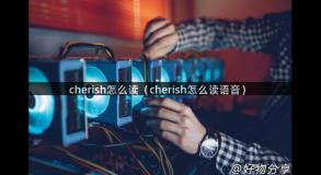 cherish怎么读（cherish怎么读语音）