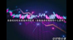 装备铭刻和装备继承的区别（装备继承和铭刻有什么要求）