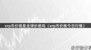 xrp币价格是全球价格吗（xrp币价格今日行情）