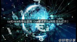 sa和nsa有什么区别（sa模式的5g网络怎么打开）