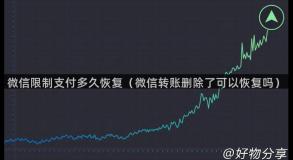 微信限制支付多久恢复（微信转账删除了可以恢复吗）