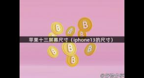 苹果十三屏幕尺寸（iphone13的尺寸）