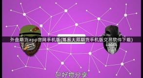 外盘期货app官网手机版(博易大师期货手机版交易软件下载)