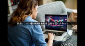 数据：21134枚BTH从未知钱包转移至Coinbasb