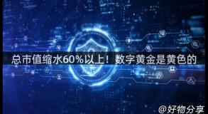 总市值缩水60%以上！数字黄金是黄色的