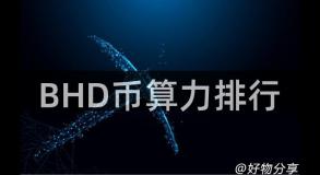 BHD币算力排行