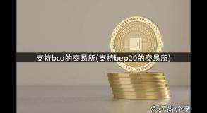 支持bcd的交易所(支持bep20的交易所)