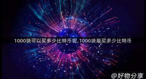 1000块可以买多少比特币呢,1000块能买多少比特币