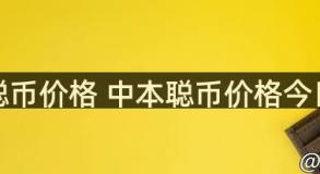 中本聪币价格 中本聪币价格今日行情