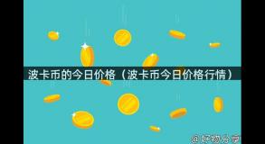 波卡币的今日价格（波卡币今日价格行情）