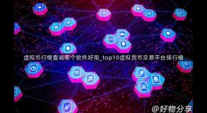 虚拟币行情查询哪个软件好用_top10虚拟货币交易平台排行榜