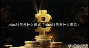 plus钱包是什么模式（plus钱包是什么意思）