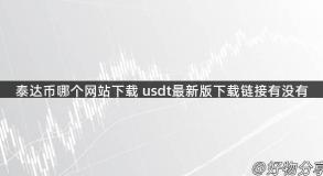 泰达币哪个网站下载 usdt最新版下载链接有没有