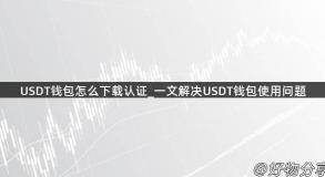 USDT钱包怎么下载认证_一文解决USDT钱包使用问题