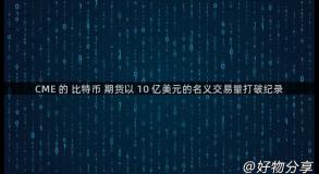 CME 的 比特币 期货以 10 亿美元的名义交易量打破纪录