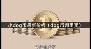 小dog币最新价格（dog币哪里买）