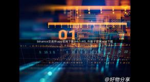 binance交易所app官网下载(v6.1.60)_币圈子官网app下载