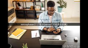 xeroxphaser3117驱动(xerox打印机驱动安装)