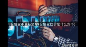 公信宝币最新消息(公信宝挖的是什么货币)