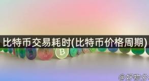 比特币交易耗时(比特币价格周期)