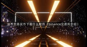 法币交易买币下载什么软件（binance交易所介绍）