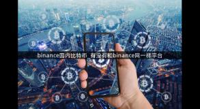 binance国内比特币_有没有和binance网一样平台