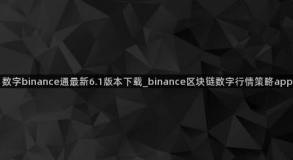 数字binance通最新6.1版本下载_binance区块链数字行情策略app