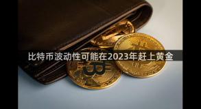 比特币波动性可能在2023年赶上黄金