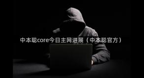 中本聪core今日主网进展（中本聪官方）