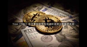 Tron（TRX）在主要加密货币低迷时表现出积极的走势