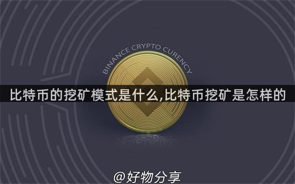 比特币的挖矿模式是什么,比特币挖矿是怎样的