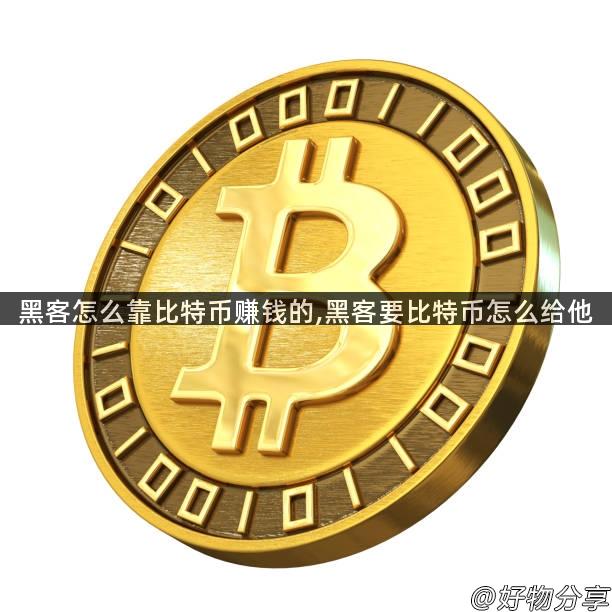 黑客怎么靠比特币赚钱的,黑客要比特币怎么给他