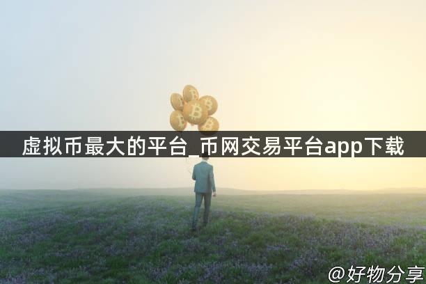 虚拟币最大的平台_币网交易平台app下载