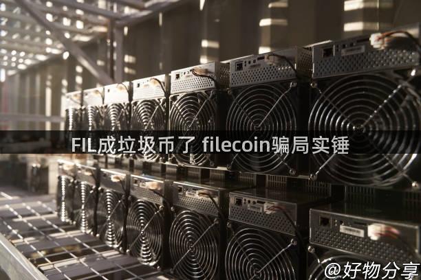 FIL成垃圾币了 filecoin骗局实锤