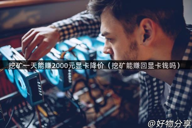 挖矿一天能赚2000元显卡降价（挖矿能赚回显卡钱吗）