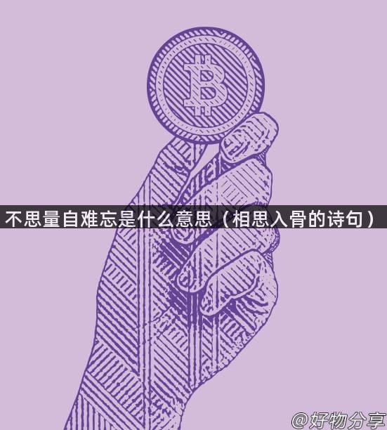 不思量自难忘是什么意思（相思入骨的诗句）