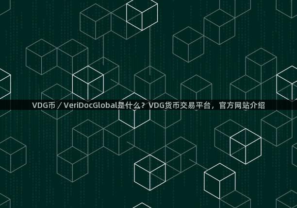 VDG币／VeriDocGlobal是什么？VDG货币交易平台，官方网站介绍