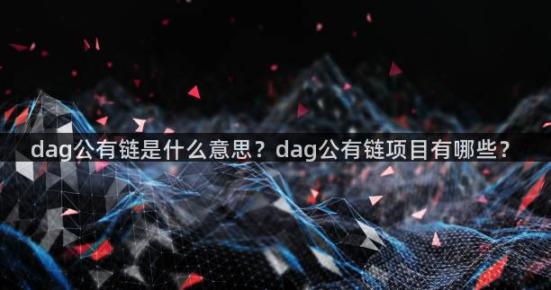 dag公有链是什么意思？dag公有链项目有哪些？