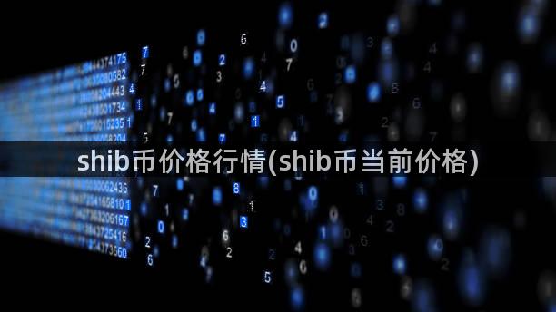 shib币价格行情(shib币当前价格)