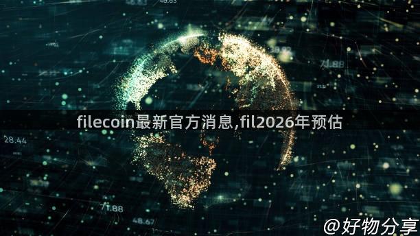 filecoin最新官方消息,fil2026年预估