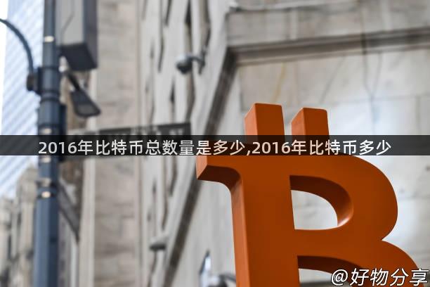 2016年比特币总数量是多少,2016年比特币多少