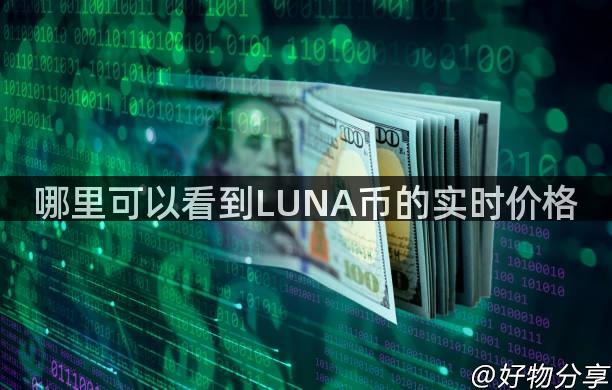 哪里可以看到LUNA币的实时价格