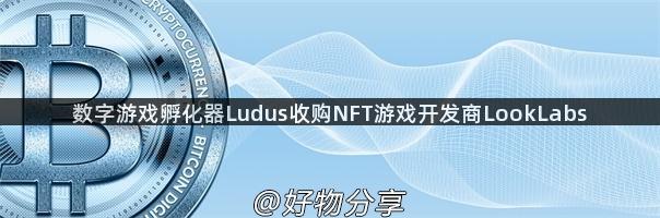 数字游戏孵化器Ludus收购NFT游戏开发商LookLabs